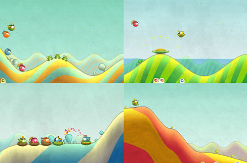 มาแล้ว! Tiny Wings 2 เกมนกบินน่ารักๆบน iPhone และ iPad