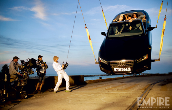 เผยเบื้องหลังการถ่ายทำ Transformers 4 : Age of Extinction