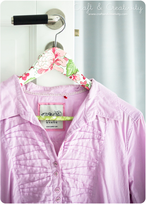 DIY ไม้แขวนเสื้อเก่า