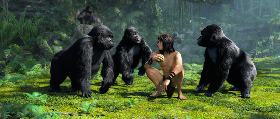 Tarzan แอนิเมชั่นสุดเจ๋ง สมจริงด้วยเทคนิค โมชั่นแคปเจอร์ 