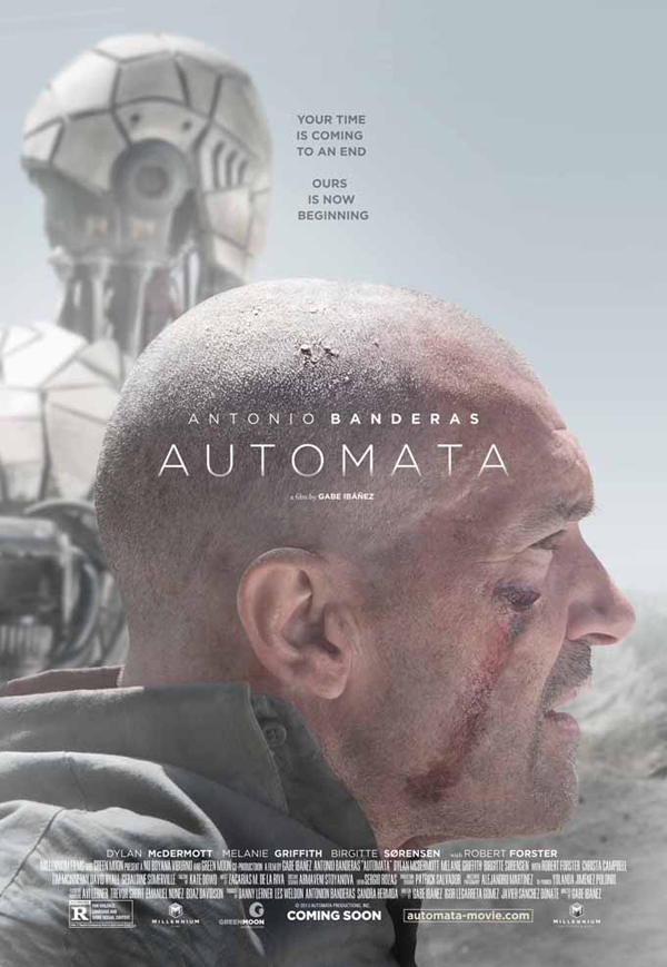 ตัวอย่างแรก Atomata หนังใหม่ แอนโตนิโอ แบนเดอรัส 