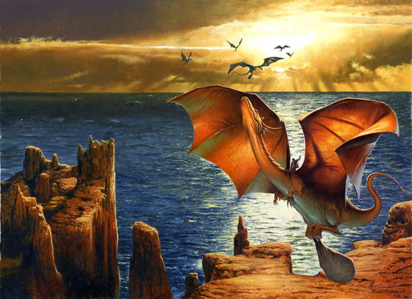 นิยายแฟนตาซี Dragonriders of Pern เตรียมโลดแล่นบนจอเงิน