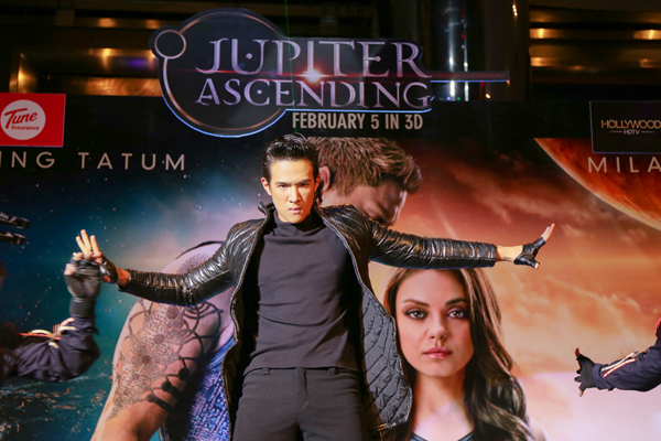 เจมส์ มาร์ ควง แพทริเซีย กู๊ด เปิดตัว Jupiter Ascending