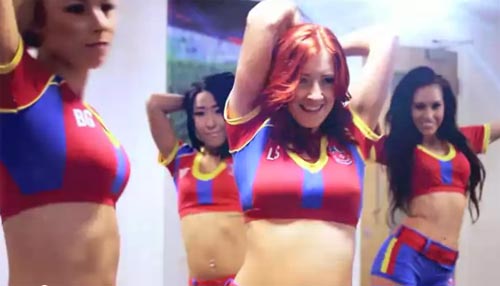 ลีดเดอร์สาวทีม คริสตัล พาเลซ เต้นกังนัม สไตล์ 