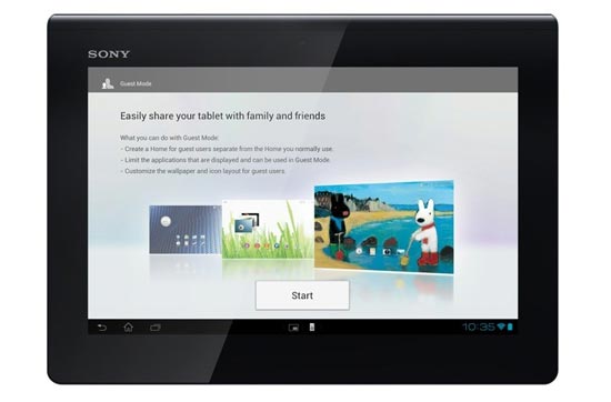 ยลโฉม Xperia Tablet S แท็บเล็ตรุ่นล่าสุดจาก Sony