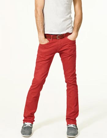 แฟชั่นกางเกงสีสันสุดแนวที่ผู้ชายก็เท่ได้
