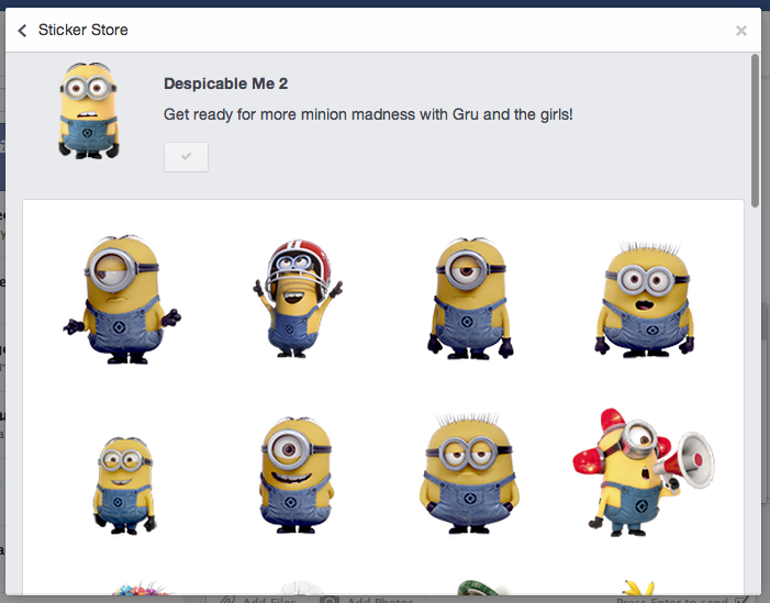 Facebook Sticker Facebook Sticker