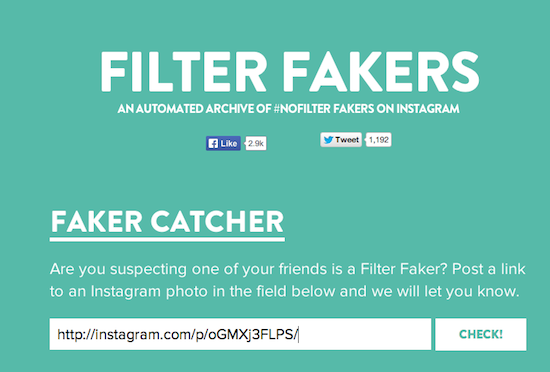 Filter Fakers