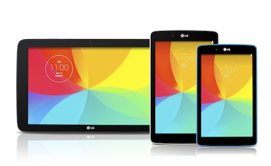 LG G Pad 7.0, 8.0 และ 10.1