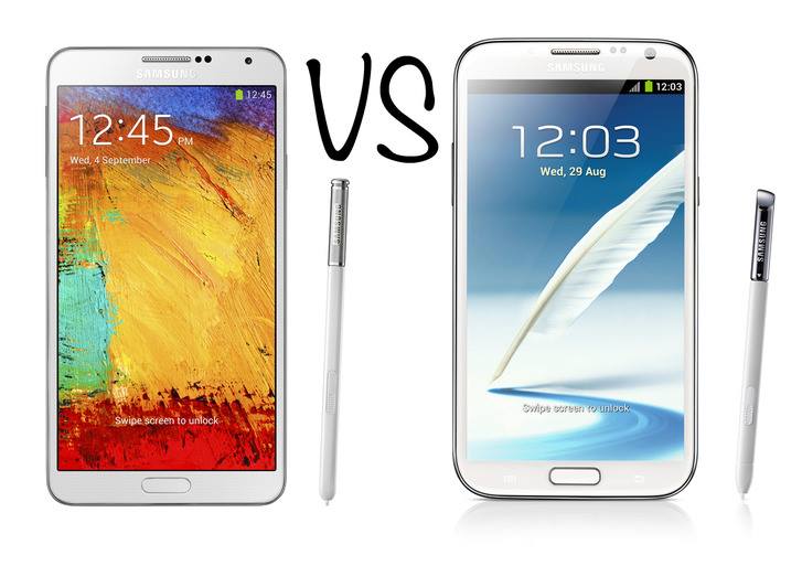Samsung Galaxy Note 3 vs Galaxy Note 2 