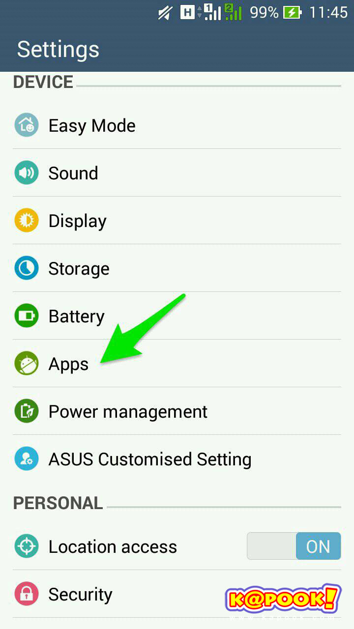 how to move app to sd card asus