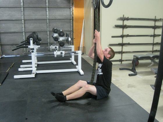  Seated Rope Climb