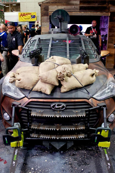Hyundai Veloster Zombie Survival Machine
