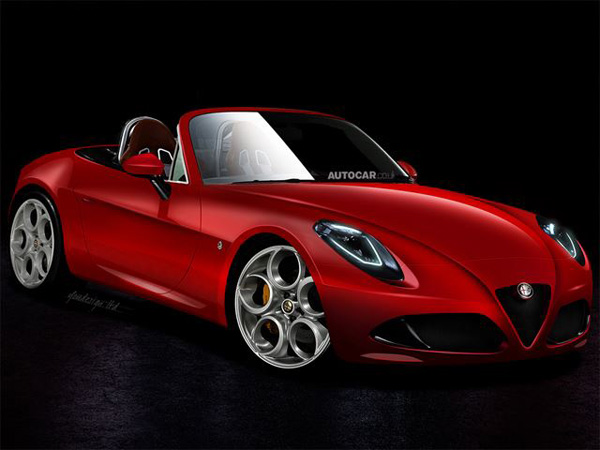 Alfa Romeo รุ่นเปิดประทุน