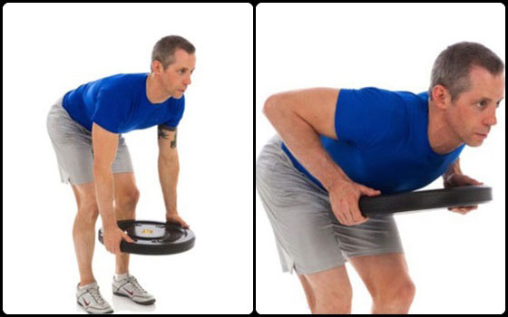 Bent Over Plate Rows