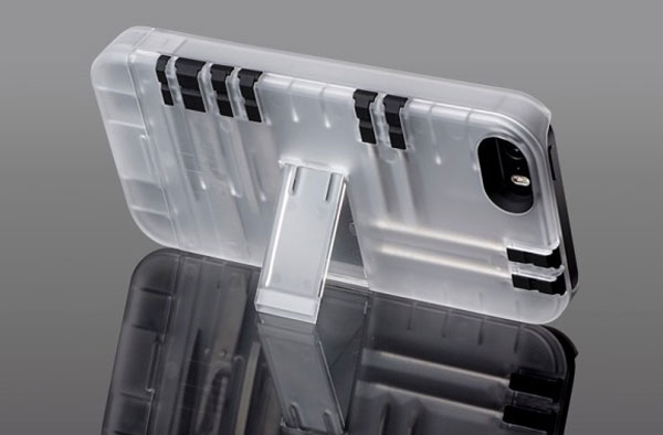 IN1CASE Multi-Tool Utility Case for iPhone 5S / 5 - Clear/White