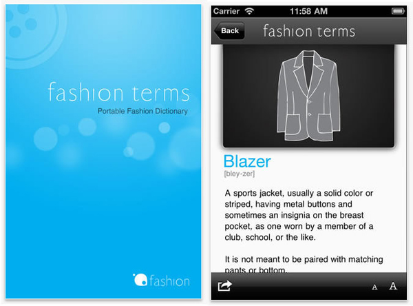 Fashion Terms 