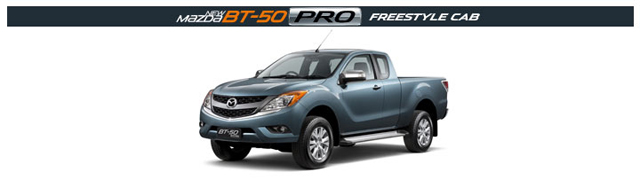 Mazda BT-50 PRO Freestyle Cab