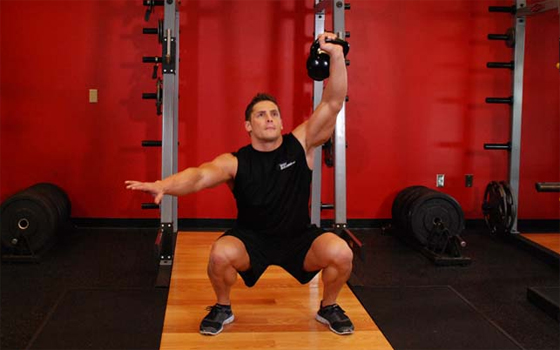 Single-Arm Front Squat