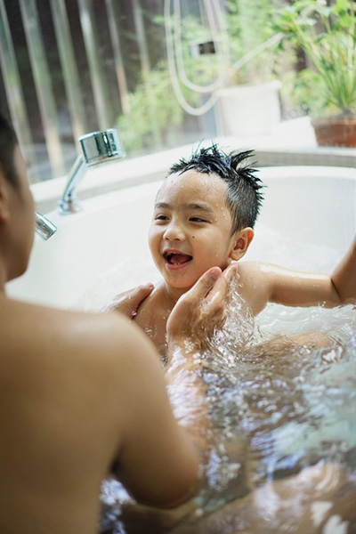 พ่อเลี้ยงเดี่ยวกับลูกชาย