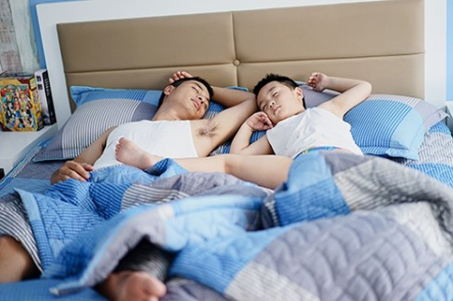 พ่อเลี้ยงเดี่ยวกับลูกชาย