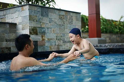 พ่อเลี้ยงเดี่ยวกับลูกชาย