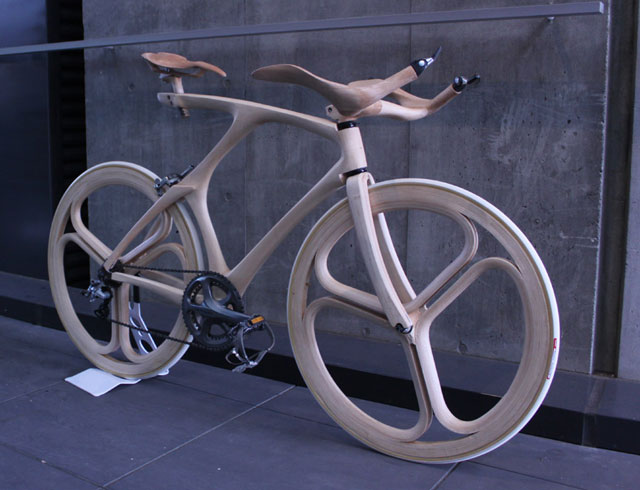 จักรยานไม้