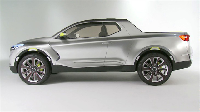 Hyundai Santa Cruz Crossover Truck Concept