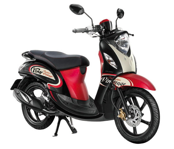 Yamaha Fino Vintage 2015 ดีไซน์สีสันปรี๊ดปราดในราคา 47,000 บาท