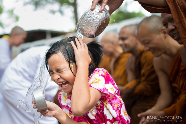 อิ่มเอมใจ...ภาพรอยยิ้มแห่งความสุข ในงานสรงน้ำพระ วัดป่าสุคะโต