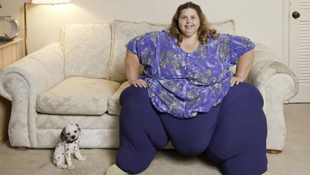 สาวอ้วนสุดในโลกเผยเซ็กส์มาราธอนลดอ้วนได้ 45 กก.