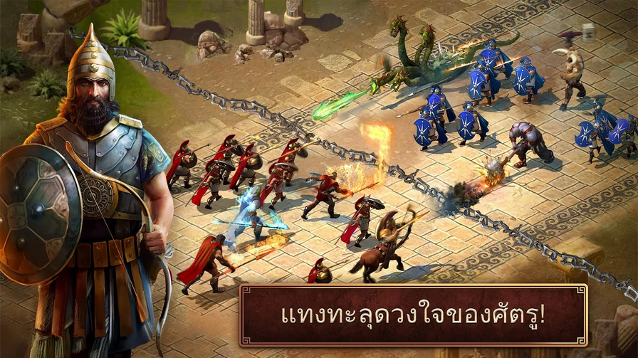 Age of Sparta เกมนักรบสปาร์ตา จาก Gameloft 