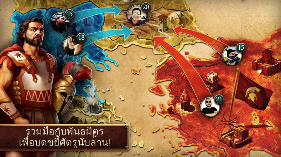 Age of Sparta เกมนักรบสปาร์ตา จาก Gameloft 