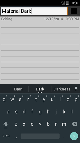 Android L Keyboard แอพฯ คีย์บอร์ดแอนดรอยด์ เวอร์ชั่น Android L 