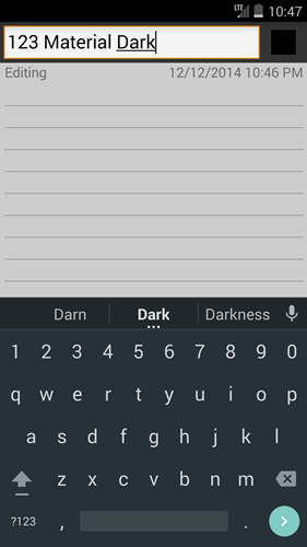 Android L Keyboard แอพฯ คีย์บอร์ดแอนดรอยด์ เวอร์ชั่น Android L 