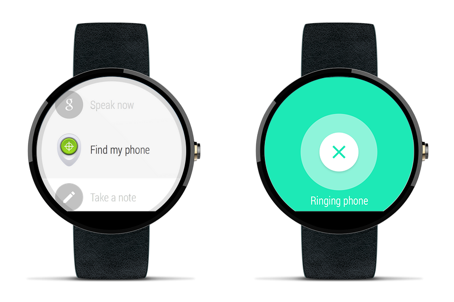 กูเกิลเพิ่มฟีเจอร์ค้นหาสมาร์ทโฟนได้จากนาฬิกา Android Wear