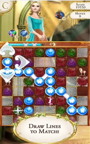 Cinderella Free Fall เจ้าหญิงซินเดอเรลล่ากับเพชรปริศนา เกมใหม่ จาก Disney