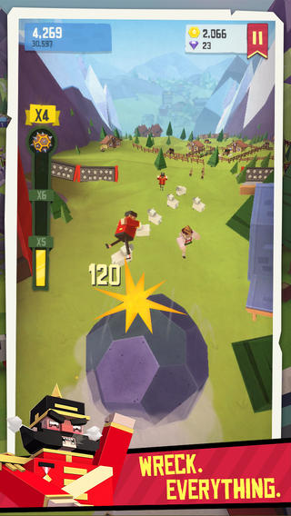 Giant Boulder of Death หินกลิ้งมหาประลัย เกมสุดมันส์ Android และ iPhone 