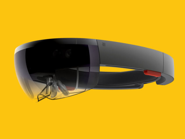 Microsoft เปิดตัว Hololens แว่นตาจำลองภาพโฮโลแกรม ควบคุมด้วยมือ
