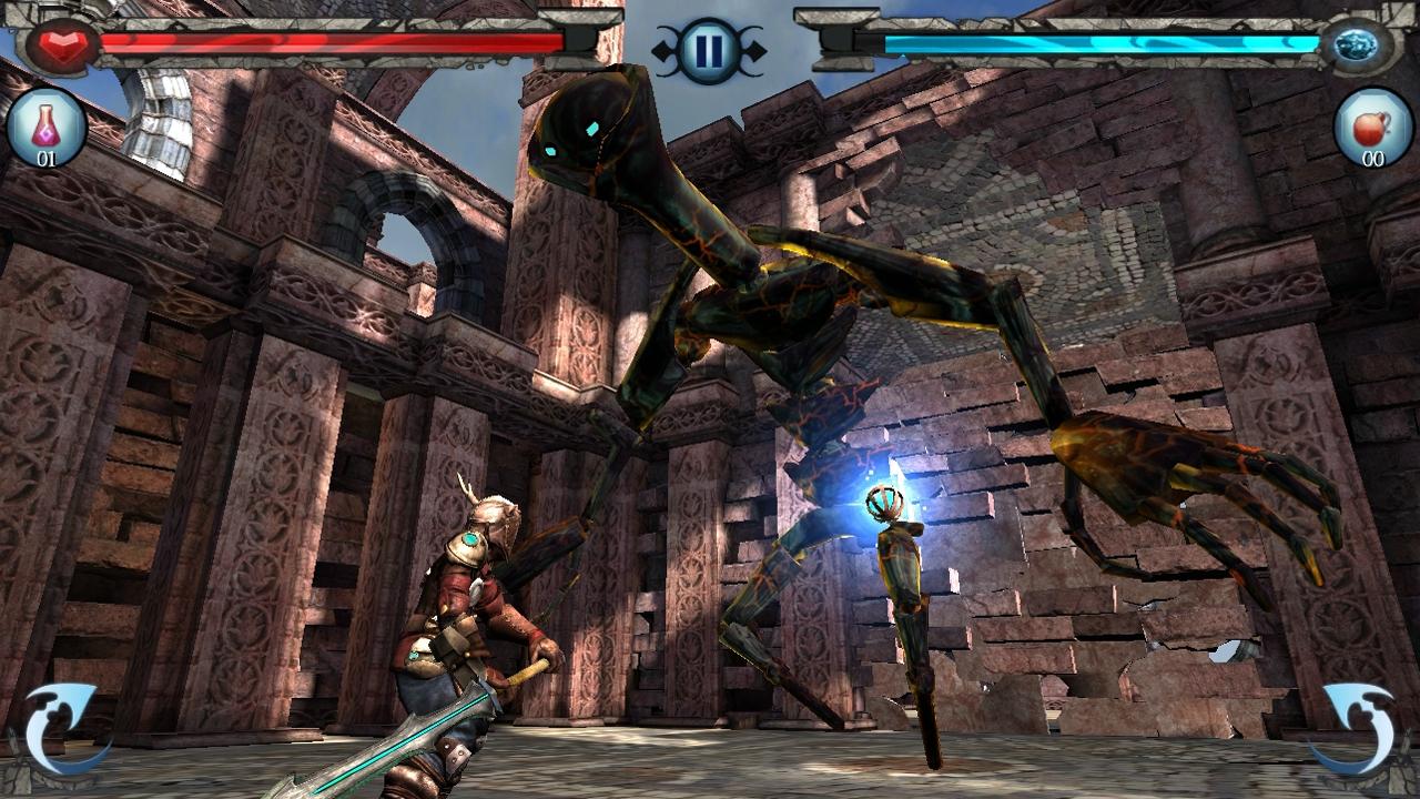 5 เกมฟันดาบสุดมันส์ แนว Infinaity Blade สำหรับคอเกม Android