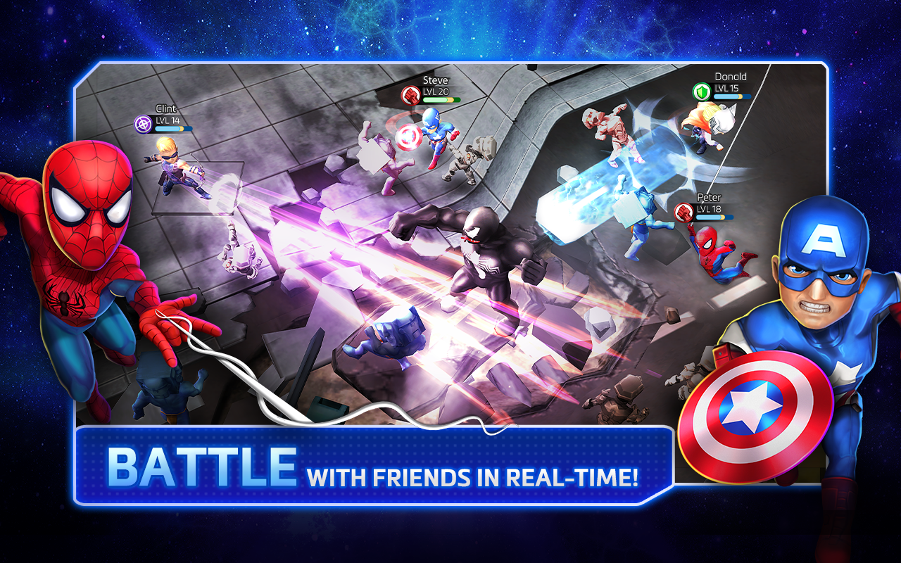 Marvel Mighty Heroes รวมพลังเฉพาะกิจฮีโร่มาร์เวล เกมใหม่ Android