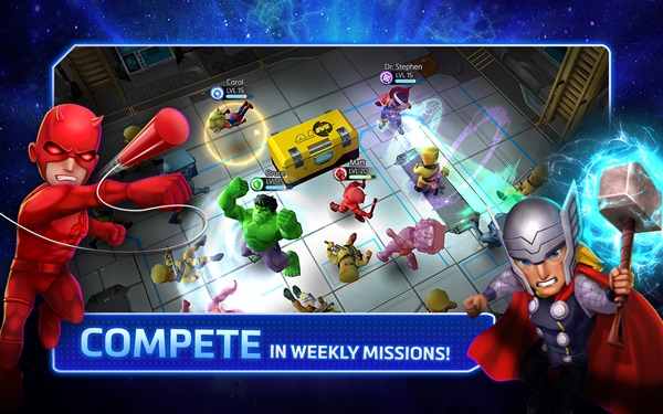 Marvel Mighty Heroes รวมพลังเฉพาะกิจฮีโร่มาร์เวล เกมใหม่ Android