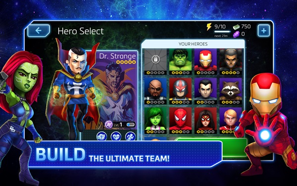 Marvel Mighty Heroes รวมพลังเฉพาะกิจฮีโร่มาร์เวล เกมใหม่ Android