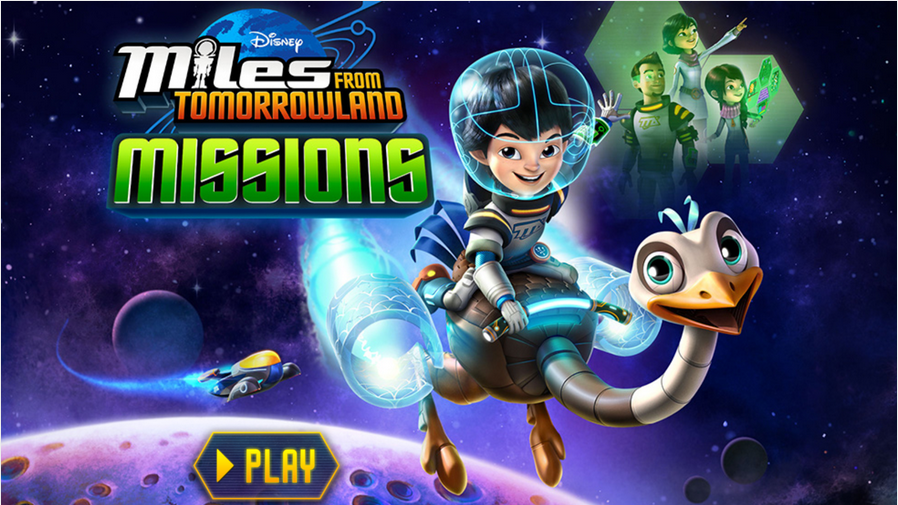 Miles From Tomorrowland: Missions เกมผจญแดนอนาคต จากแอนิเมชันซีรี่ย์ Disney Junior 