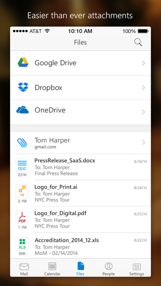 Microsoft เปิดตัวแอพฯ Outlook สำหรับ iOS และ Android ดาว์โหลดฟรี