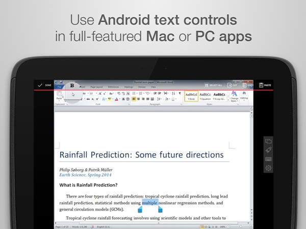 Parallels Access แอพฯ สั่งงานคอมพิวเตอร์ระยะไกลด้วย Android