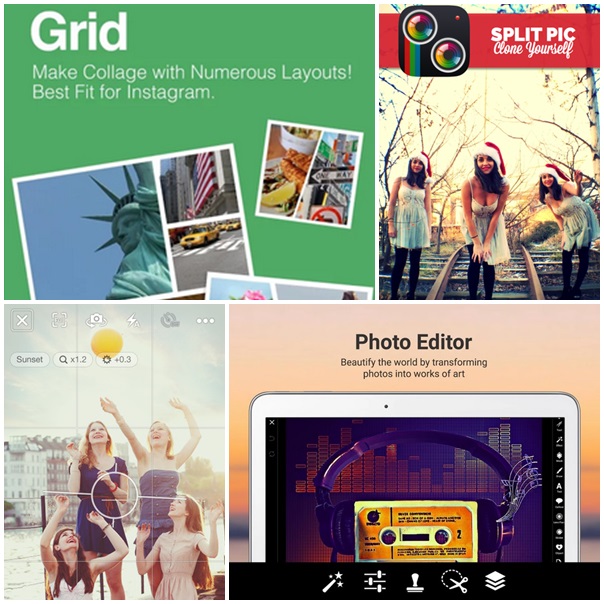 7 แอพฯ แต่งภาพซ้อนสุดฮิต เทรนด์ใหม่ 2015 สำหรับ Android และ iPhone